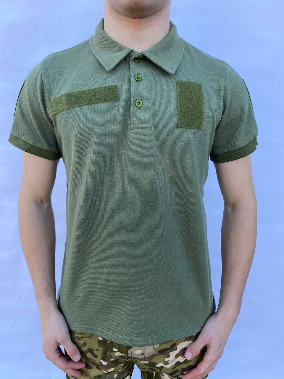 Футболка Polo олива